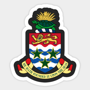 Coat of arms of the Cayman Islands Sticker